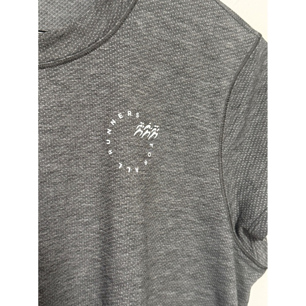 Lululemon Run Crew Graphic Mesh Short Sleeve Shirt Graphite Grey NWT Size L - Picture 3 of 7